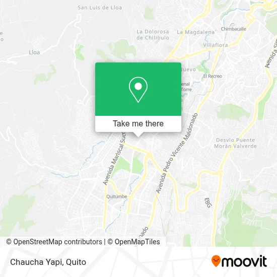 Chaucha Yapi map