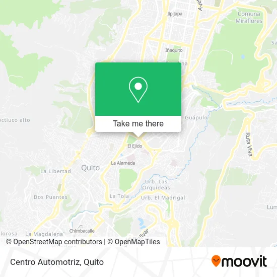 Centro Automotriz map