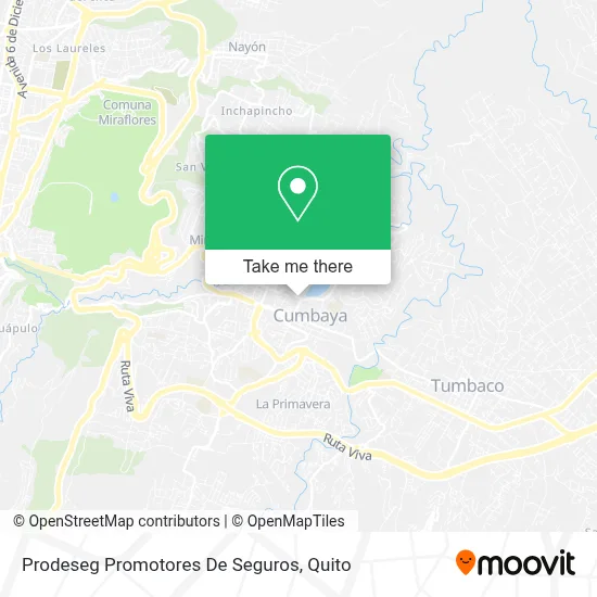 Prodeseg Promotores De Seguros map