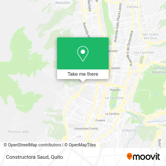 Constructora Saud map