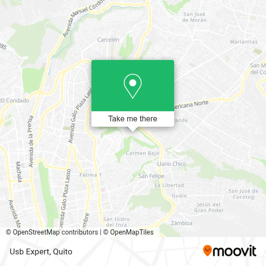 Usb Expert map