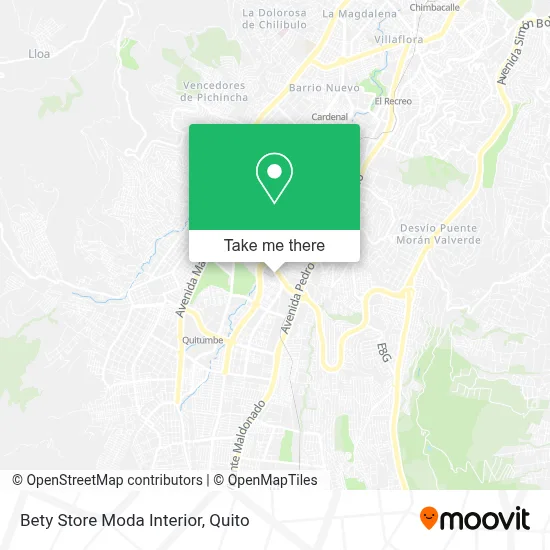 Bety Store Moda Interior map