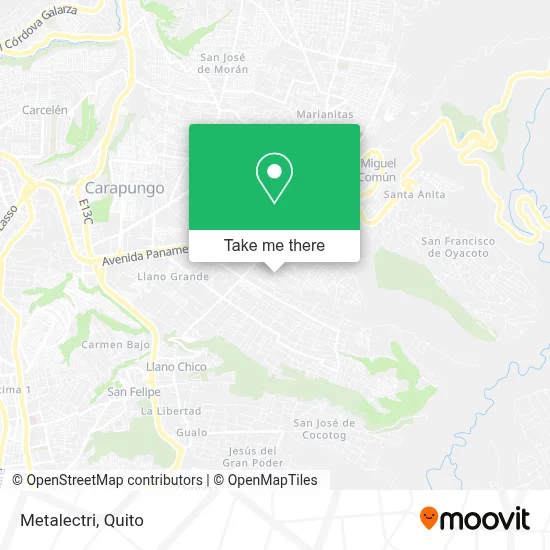 Metalectri map