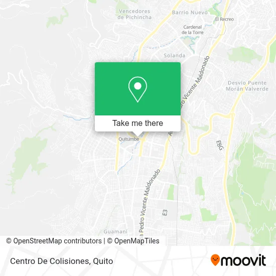 Centro De Colisiones map