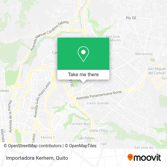Importadora Kerhem map
