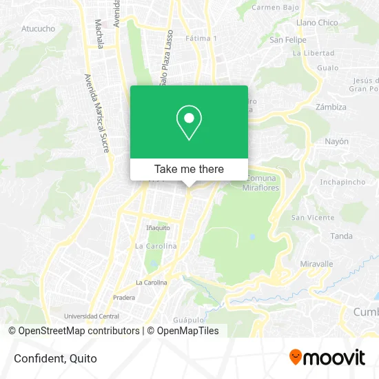 Confident map