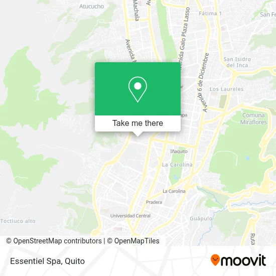 Essentiel Spa map
