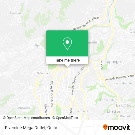 Riverside Mega Outlet map