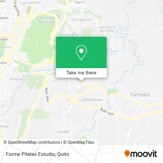 Forme Pilates Estudio map