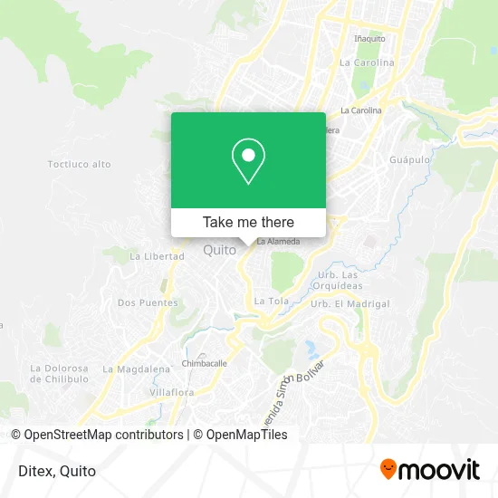 Ditex map