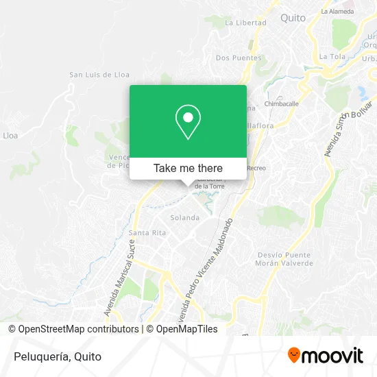 Peluquería map