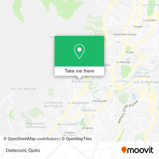 Dielecom map