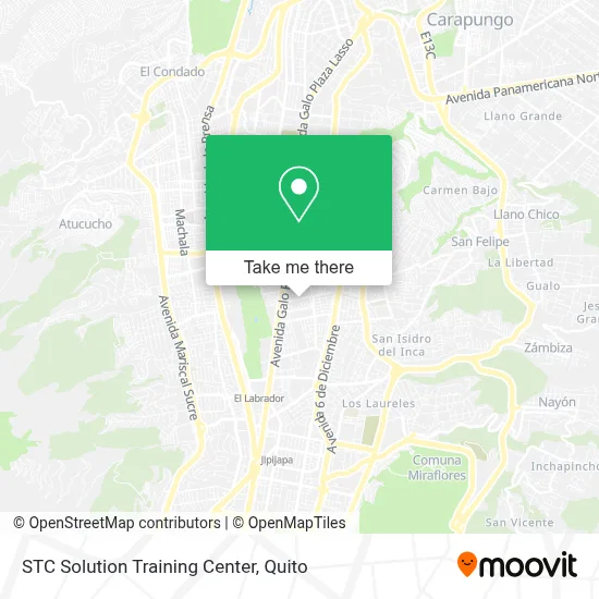 STC Solution Training Center map