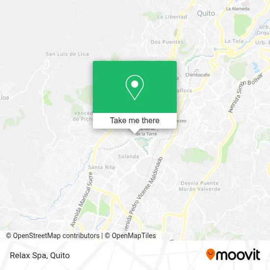 Relax Spa map