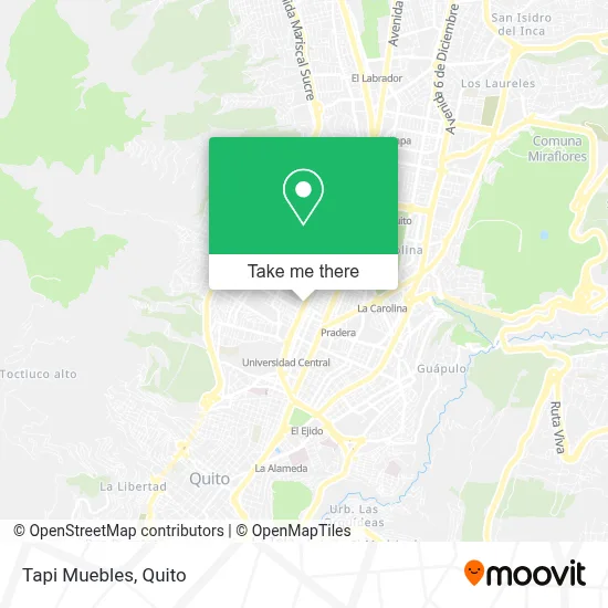 Tapi Muebles map