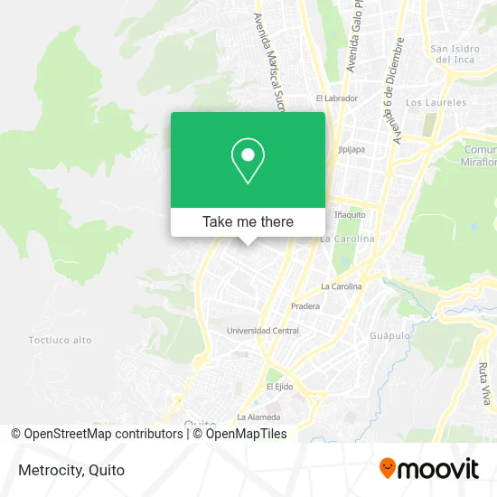 Metrocity map