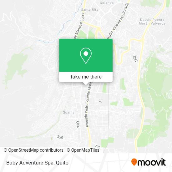 Baby Adventure Spa map
