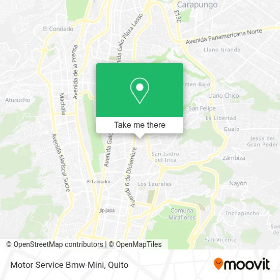 Motor Service  Bmw-Mini map