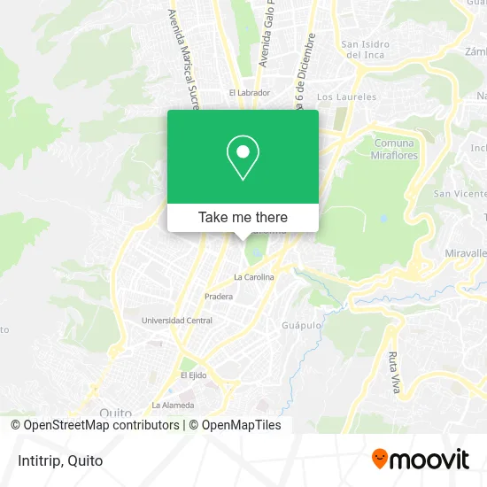 Intitrip map