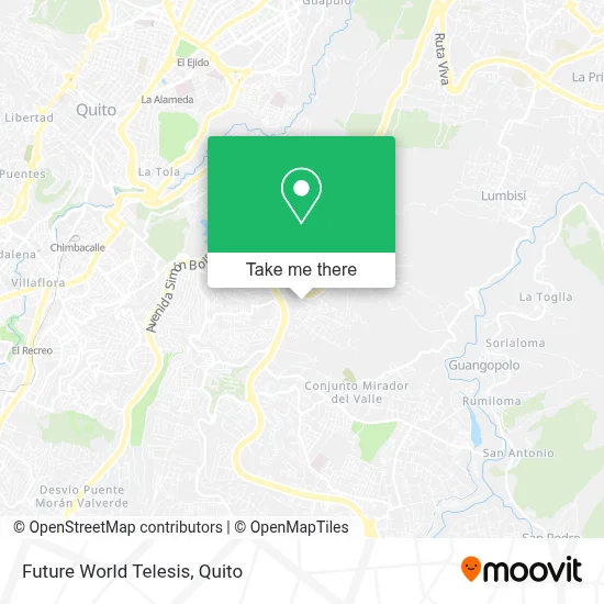 Future World Telesis map