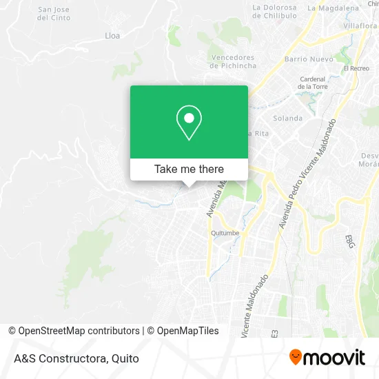 A&S Constructora map