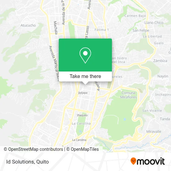 Id Solutions map