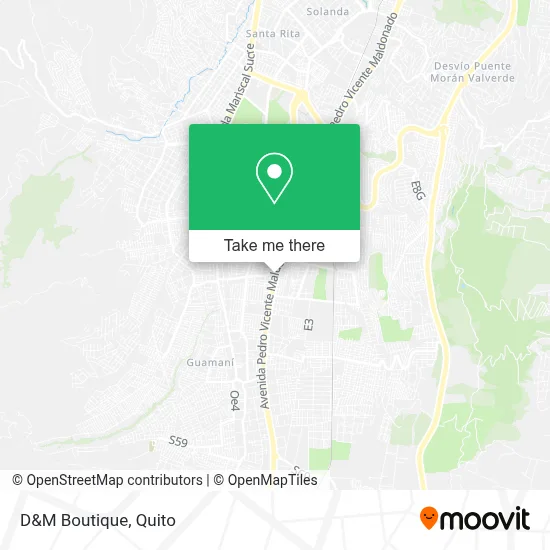 D&M Boutique map