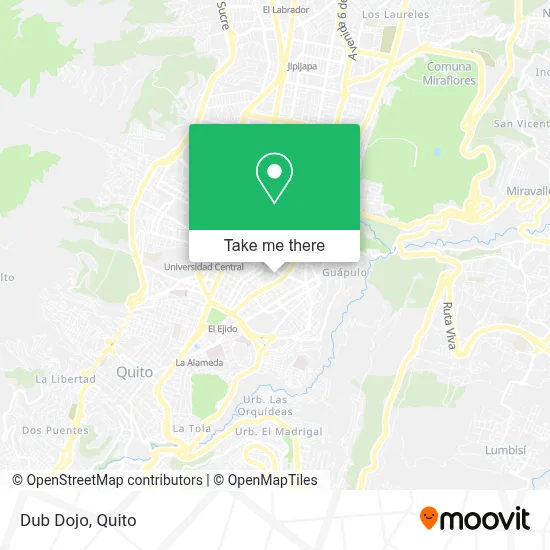 Dub Dojo map