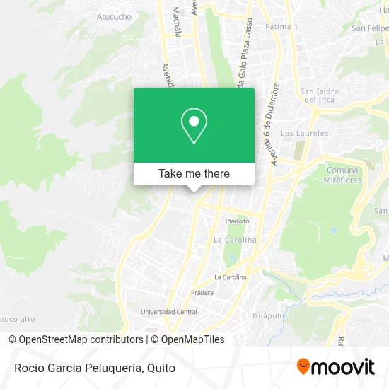 Rocio Garcia Peluqueria map