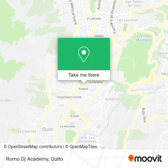 Romo Dj Academy map