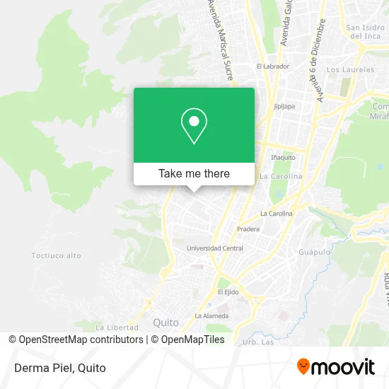 Derma Piel map