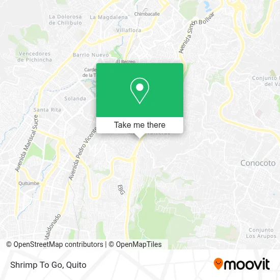 Shrimp To Go map