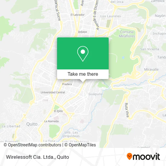 Wirelessoft Cia. Ltda. map
