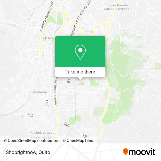 Shoprightnow map