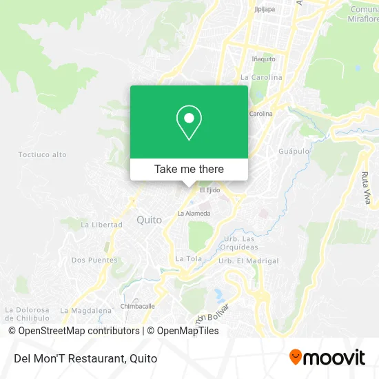 Del Mon'T Restaurant map