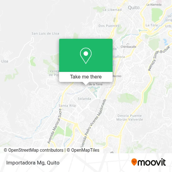 Importadora Mg map