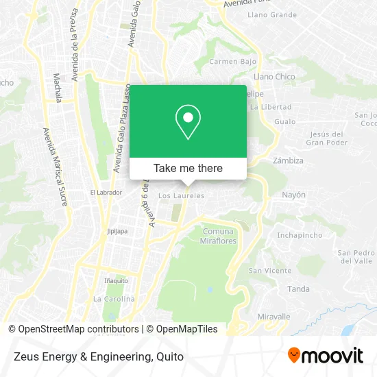 Zeus Energy & Engineering map
