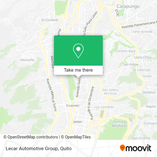 Lecar Automotive Group map