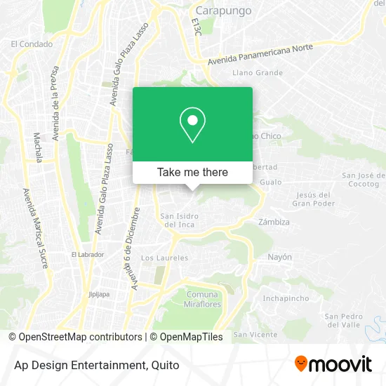 Ap Design Entertainment map