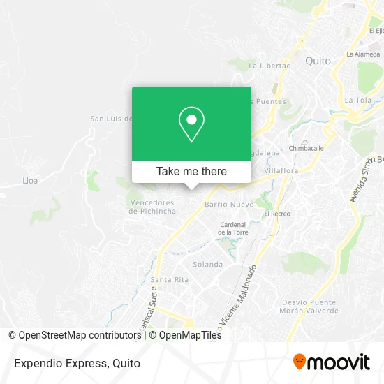 Expendio Express map