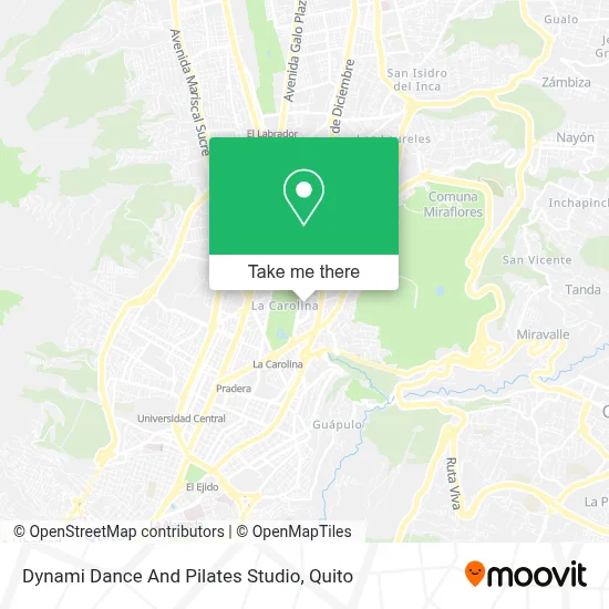 Dynami Dance And Pilates Studio map