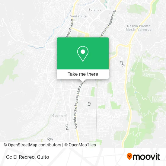 Cc El Recreo map