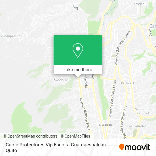 Curso Protectores Vip Escolta Guardaespaldas map