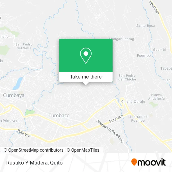 Rustiko Y Madera map