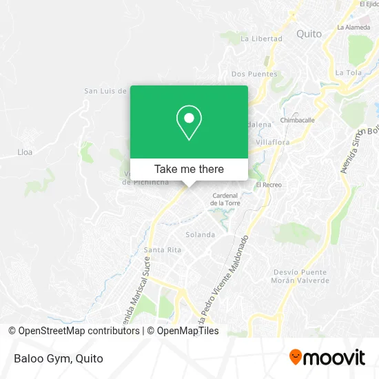 Baloo Gym map