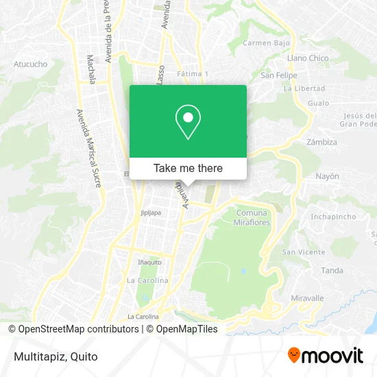 Multitapiz map