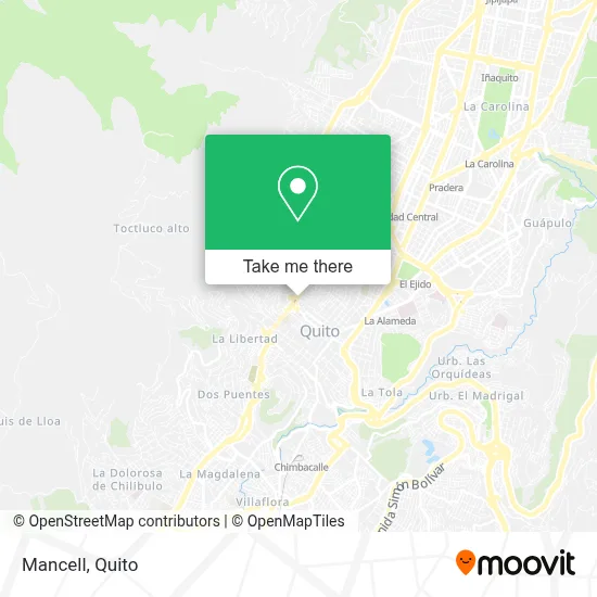 Mancell map