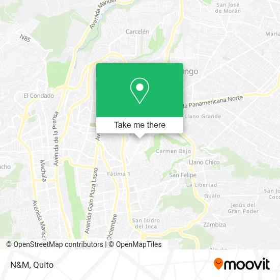 N&M map