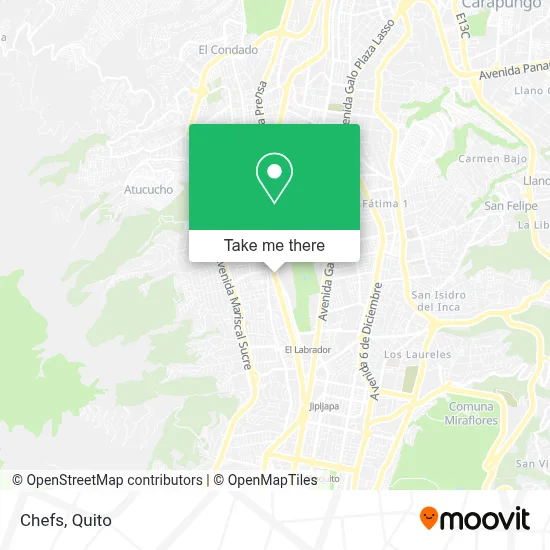 Chefs map