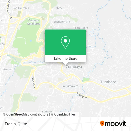 Franja map